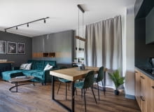 Mieszkanie w loftowym stylu na warszawskiej Białołęce