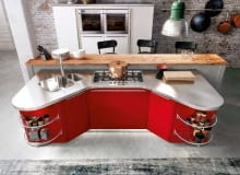 Bez kątów. Moduł kuchenny, który można rozbudowywać. Dostępny w ponad 100 rodzajach wykończenia, Skyline 2.0, cena uzależniona od zestawu, Snaidero Bez kątów. Moduł kuchenny, który można rozbudowywać. Dostępny w ponad 100 rodzajach wykończenia, Skyline 2.0, cena uzależniona od zestawu, Snaidero