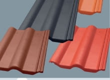 Dachówki betonowe (cementowe) pod względem trwałości są porównywalne z ceramicznymi. Są przeznaczone do krycia dachów stromych. Na zdjęciu dachówka rzymska podwójna, LEIER. Cena: 24,40 zł/m2. Więcej informacji: www.leier.pl