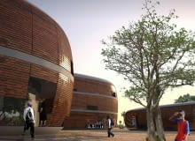 Budynki dydaktyczno-naukowe Uniwersytetu w Gambii. Snohetta, szkoła, gambia, urbanistyka, architektura, uniwersytet w gambii