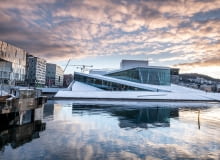Opera w Oslo. Proj. Snøhetta