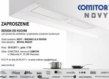 Zaproszenie na seminarium z serii Design od Kuchni Produkty do kuchni marki Novy