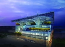 Masdar Headquarters w Abu Dhabi proj. Adrian Smith + Gordon Gill Architecture. Masdar Headquarters w Abu Dhabi proj. Adrian Smith + Gordon Gill Architecture.