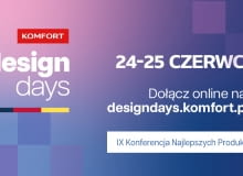 Komfort Design Days 2025: dołącz do wydarzenia online w dniach 24-25 czerwca Komfort Design Days 2025: dołącz do wydarzenia online w dniach 24-25 czerwca