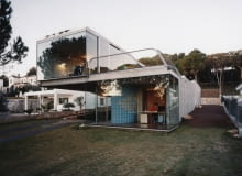 Villa Bio, Llers, Girona, Hiszpania; projekt: Cloud 9 - Enric Ruiz-Geli Cloud 9 - Enric Ruiz-Geli, bio villa