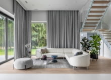 Nowoczesny dom nad rozlewiskiem Narwi