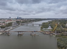 Most pieszo-rowerowy przez Wisłę w Warszawie Most pieszo-rowerowy przez Wisłę w Warszawie