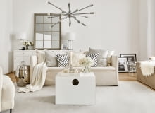 Jakie lampy wybrać do salonu w stylu glamour?