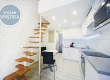 Mieszkanie Agaty i Pawła po obrysie ma niecałe 20 m kw. Właściciele kupili je w opłakanym stanie. małe mieszkanie, wasze wnętrza, kawalerka, jak mieszkają Polacy