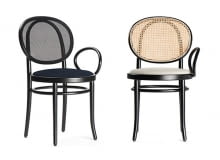 Krzesło N.0 projektu studia Front dla Thonet meble Klasyczne krzesło Thoneta w nowej odsłonie