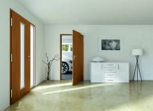 Drzwi prowadzące do domu - i te z zewnątrz, i te z garażu - muszą chronić przed zimnem i włamaniem Drzwi prowadzące do domu - i te z zewnątrz, i te z garażu - muszą chronić przed zimnem i włamaniem