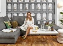 W domu Sarah Balivo: kontrasty w harmonii