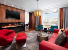 Hotel Sofitel Warsaw Victoria - Apartament Prezydencki. Salon. Hotel Sofitel Warsaw Victoria - Apartament Prezydencki. Salon.