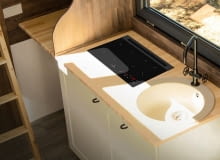 Szklana płyta podłączona do butli gazowej Szklana płyta podłączona do butli gazowej