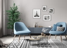 Małe fotele do salonu