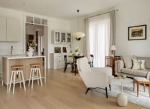 Nowoczesność i tradycja - aranżacja mieszkania w Warszawie