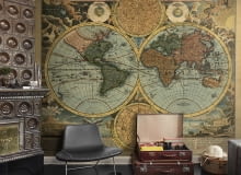 Atmosfera przygody, odkrywanie nieznanych lądów i podróż w najdalsze zakątki świata bez wychodzenia z domu. To możliwe dzięki kolekcji fototapet firmy Mr Perswall, kolekcji nazwanej Destinations. Odnaleźć w niej można zdjęcia obrazujące zabytki starych cywilizacji i nowoczesne metropolie, plany linii metra i labirynty, drogowskazy i gigantyczne mapy.<BR /> Fototapeta Worldmap, 315 cm x 265 cm, kolekcja Destinations, producent: Mr Perswall, cena: 1217 zł.