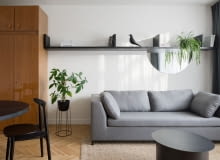 Retro czy nowoczesność? W tym mieszkaniu nie trzeba wybierać Retro czy nowoczesność? W tym mieszkaniu nie trzeba wybierać