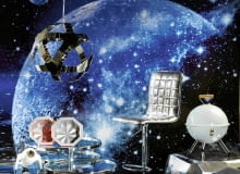 Gdy już zachwycisz się nocnym sierpniowym niebem, które przecina rój Perseidów, rozejrzyj się uważnie po mieszkaniu. Może zwykła lampka to przybysz z obcej planety, a poczciwy grill okaże się jego statkiem kosmicznym? <BR /> DEKORACJE. MEBLE: Stolik (ze szklanymi blatami) 499 zł pt,; Stołek barowy 647 zł, stolik 1889 zł 9design POZOSTAŁE: Fototapeta 160 zł/m kw. Dekornik; Lampa (wisząca) wzór Another Design; Lampa-robot 99 zł, formy do pieczenia 25,99 zł/szt., IKEA; Grill 149,90 zł Duka; Misa 155 zł Fabryka Form 29.05.2014 , Warszawa , Cztery Katy , Kosmos , Wnetrza , Dekoracje , Stylizacja Joanna Plachecka . Fot. Agata Jakubowska / Agencja Gazeta SLOWA KLUCZOWE: WNETRZA