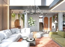 Aranżacja domu w podwarszawskich Markach