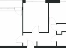 Dwupokojowe, 45 m kw., dla 1 osoby