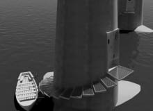 Projekt Dom na plaży był przez nas opisywany na początku zeszłego roku. Został on zaprojektowany przez Hugona Kowalskiego, a jego forma nawiązuje do gwiazdobloków - charakterystycznych betonowych struktur chroniących brzeg morza wymywaniem. Projekt jest przykładem na to jak kreatywna może być architektura. W przypadku "Domu na plaży" zaproponowana zostaje nie tylko nowa forma obiektu mieszkalnego, lecz również i wypływający z niej nowy styl życia mieszkańców. Dom jak falochron