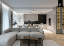 Światło, geometria i ponadczasowa forma – nowoczesny apartament