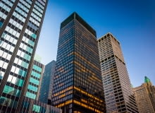 Seagram Building w Nowym Jorku. Proj. Ludwig Mies van der Rohe