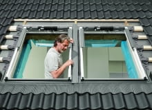 Regulowana rynna środkowa – do montażu okien w zestawach Regulowana rynna środkowa – do montażu okien w zestawach