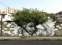 Autor: Nuxuno Xän. steet art, najciekawsze prace steet art, murale, sztuka uliczna, banksy, ciekawe graffitii