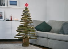 Drewniana choinka Drewniana choinka