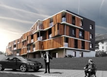 Koncepcja architektoniczno- urbanistyczna zespołu mieszkalno-usługowego 'CENTRUM 50+' dla osób w wieku senioralnym przy ul. Warszawskiej w Gliwicach