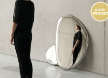 Tafla - stalowe lustra od Zieta Prozessdesign. FiDU, Tafla, Zięta, Oskar Zięta, Zieta Prozessdesign, Lustra
