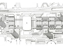 Plan Ściany zachodniej w Warszawie Plan Ściany zachodniej w Warszawie