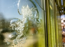 BIQ Algenhaus w Hamburgu WIBA Hamburg GmbH: Eroeffnung der Internationalen Bauausstellung Hamburg in Wilhelmsburg