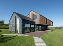 Dom na wzgórzu - projekt pracowni RS+ Robert Skitek