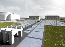 Tak będzie wyglądał po remoncie pl. Piłsudskiego. Projekt powstał w pracowni OCA Architekci