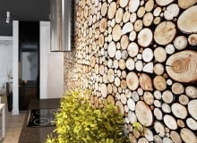 Jak co roku, producenci materiałów budowlanych i do wykończenia wnętrz wprowadzają nowe produkty do sprzedaży. Wybraliśmy dla Was najciekawsze rozwiązania minionego roku. Na zdjęciu oryginalne, dekoracyjne panele ścienne Wood Collection marki Stegu produkowane z wysokogatunkowego drewna, specjalnie selekcjonowanego oraz suszonego w naturalny sposób. Mają trójwymiarowy wzór pieńków. Wykonane są z płyty melaminowej MDF o grubości 6 mm w kolorze czarnym, do której przyklejone są plastry z drewna liściastego, specjalnie selekcjonowanego i suszonego w naturalny sposób. Plastry te mają grubość 2,2-2,6 cm i średnicę 4-12 cm. Do ściany panele można montować wkrętami (do wcześniej przygotowanego rusztu), kołkami rozporowymi lub też mocować klejami dobranymi do rodzaju podłoża. materiały wykończeniowe, wykończenie ścian, panele dekoracyjne