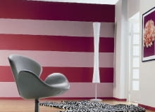 Ta prosta technika znajduje zastosowanie w pomieszczeniach, w których dolne partie ścian szybciej się brudzą lub gdy chcemy je wyróżnić innym kolorem, np. w pokoju dziecka.