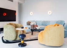 Mebel w tkaninę ubrany