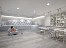 wnętrza Tokyo Baby Cafe; projekt: Nendo wnętrza Tokyo Baby Cafe; projekt: Nendo