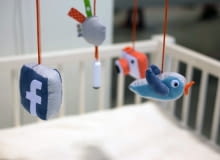 facebook, dzieci, projekt, szokujący projekt, design, dzieci w sieci, zabawki