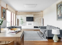 140-metrowy penthouse, zaprojektowany przez Martę Wierzbicką-Patejuk z Pracowni Pięknych Wnętrz, znajduje się na warszawskich Bielanach. mieszkanie, nowoczesne mieszkanie, nowoczesne wnętrza