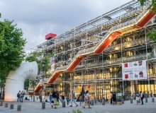 Centrum Pompidou w Paryżu. Proj. Renzo Piano i Richarda Rogersa Centrum Pompidou w Paryżu. Proj. Renzo Piano i Richarda Rogersa