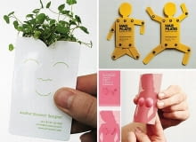 Kreatywne wizytówki wizytówki, kreatywne wizytówki, oryginalne wizytówki