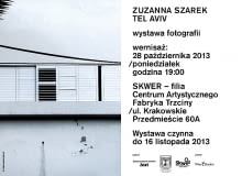 zdjęcia, wystawa, Zuzanna Szarek, Tel Awiw