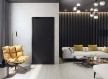 Czarny kolor drzwi wewnętrznych wymaga idealnego dopasowania do aranżacji, jednak wysiłek się opłaci, ponieważ w przemyślanej przestrzeni takie drzwi będą prezentować się wyjątkowo estetycznie i szykownie. Czarny kolor drzwi wewnętrznych wymaga idealnego dopasowania do aranżacji, jednak wysiłek się opłaci, ponieważ w przemyślanej przestrzeni takie drzwi będą prezentować się wyjątkowo estetycznie i szykownie.