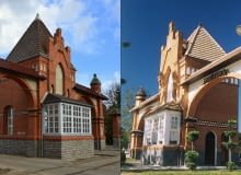 Brama główna Portu w Szczecinie oraz jej kopia w Brazylii