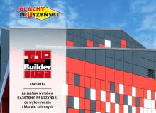 Top Builder 2022 za zestaw wyrobów z Kasetonów Ściennych firmy Blachy Pruszyński Top Builder 2022 za zestaw wyrobów z Kasetonów Ściennych firmy Blachy Pruszyński
