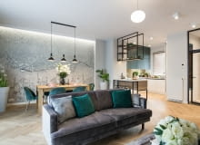 „House of Noble Colours” - aranżacja wnętrz domu wg KODO